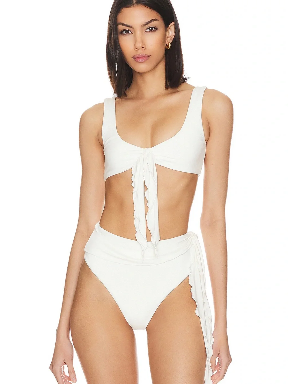 Frankies Bikinis minimal white